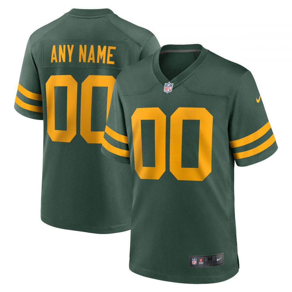 Green Bay Packers Nike Alternate Custom Jersey - Green-Profan Arena